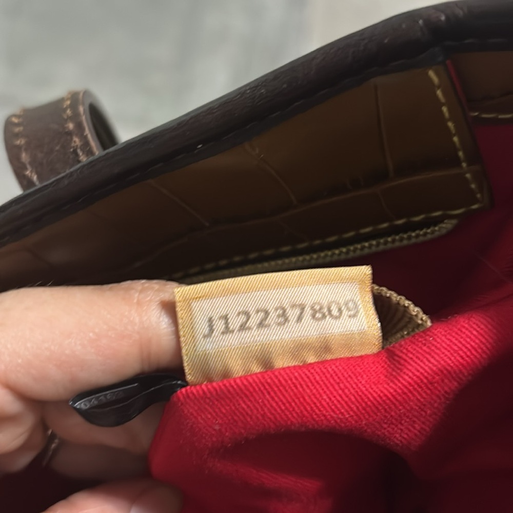Dooney & Bourke Leather Tote Bag - Picture 9 of 15